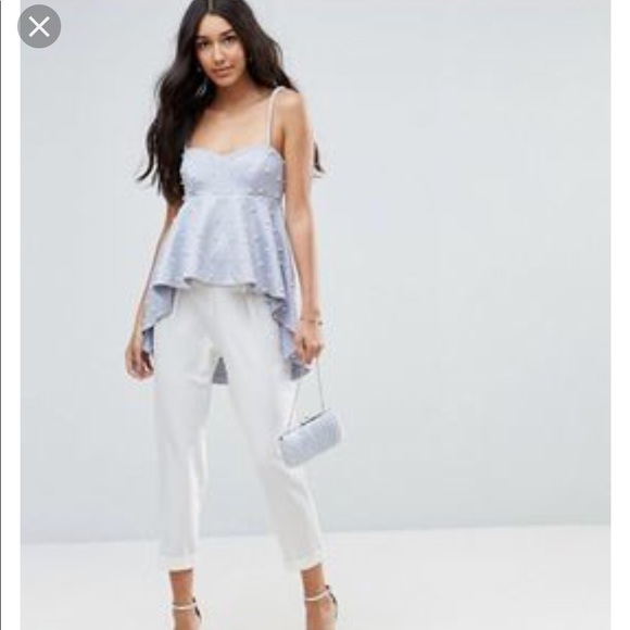 Asos tall pearl embellished cami top - Picture 2 of 11